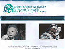Tablet Screenshot of northbranchmidwifery.com